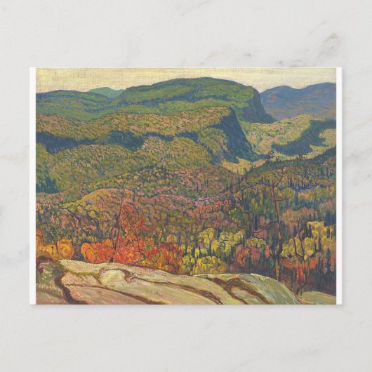 Canadian Painter Jackson Forest Wilderness Briefkaart (Voorkant)