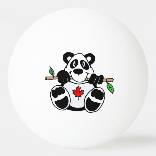 Canadian Panda Ping Pong Ball (Voorkant)