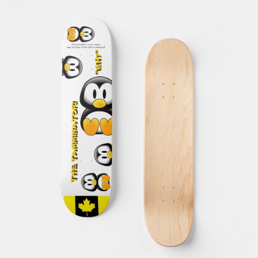 Canadian Penguin Board Skateboard (Voorkant)
