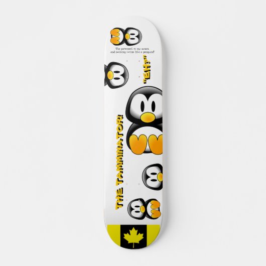 Canadian Penguin Board Skateboard (Voorkant)