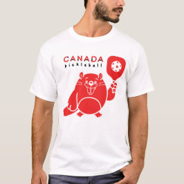 Canadian Pickleball Beaver T-shirt