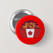 Canadian Poetin Ronde Button 5,7 Cm (Voorkant /achterkant)