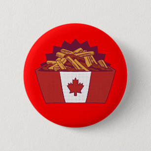 Canadian Poetin Ronde Button 5,7 Cm