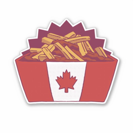 Canadian Poetin Sticker (Voorkant)