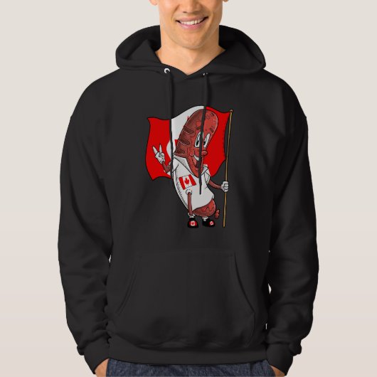 Canadian pork roast sausage hoodie (Voorkant)