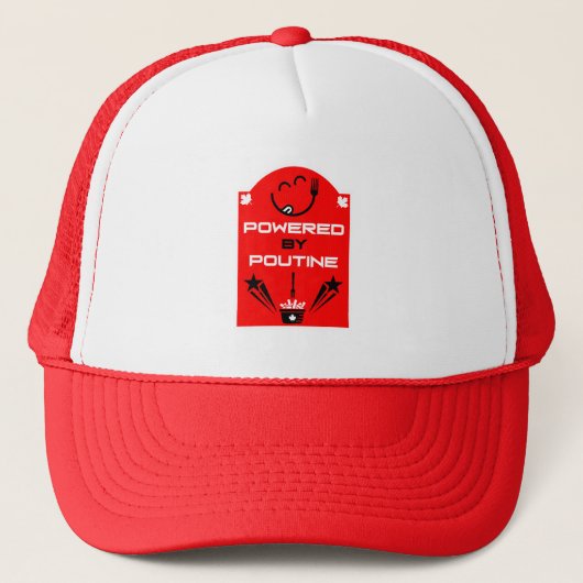 Canadian Poutine Festival Trucker Pet (Voorkant)