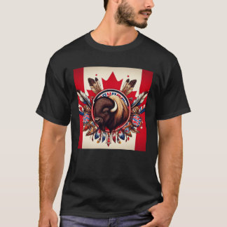 Canadian Prairie Buffalo T-shirt
