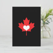 Canadian Pride - I Love Canada Maple Leaf Kaart