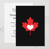 Canadian Pride - I Love Canada Maple Leaf Kaart