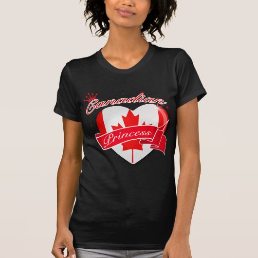 Canadian Princess T-shirt (Voorkant)