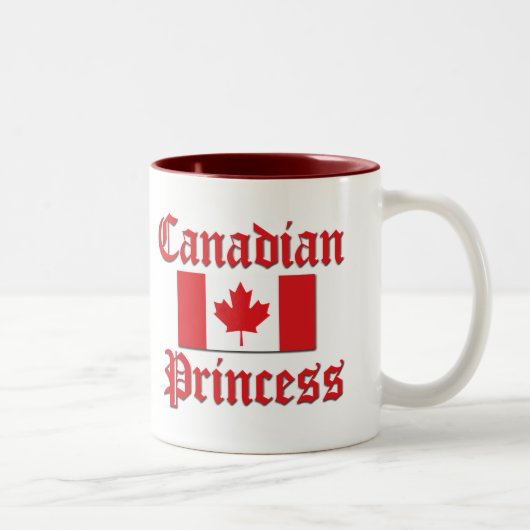 Canadian Princess Tweekleurige Koffiemok (Rechts)