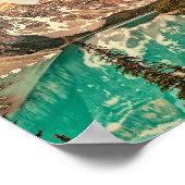 Canadian Rockies gestileerd Poster (Hoek)