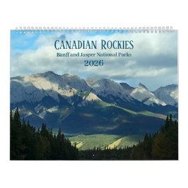 Canadian Rockies Photographic 12-Month 2026 Kalender