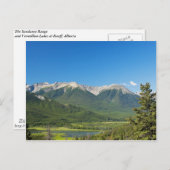 Canadian Rockies Post Card Briefkaart (Voorkant / Achterkant)