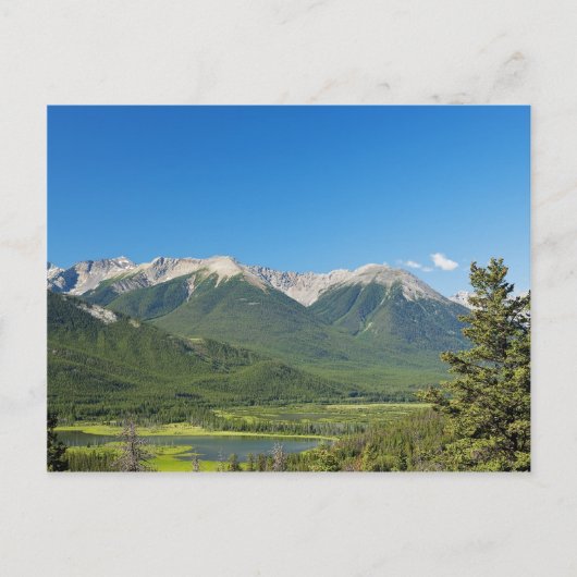 Canadian Rockies Post Card Briefkaart (Voorkant)