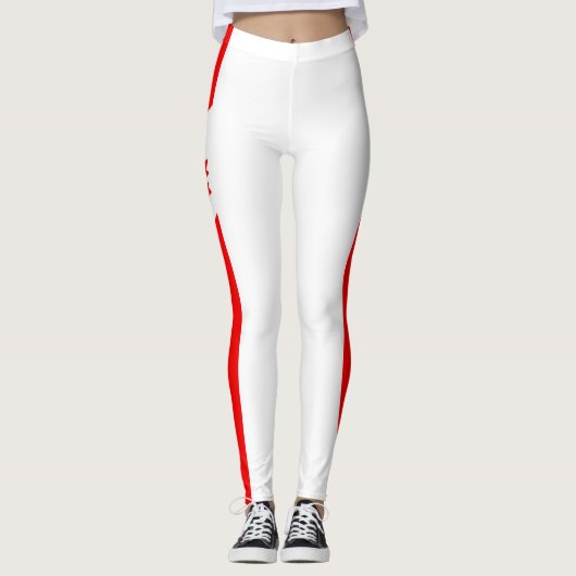 Canadian Roundel Decor on Leggings (Voorkant)