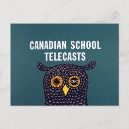 Canadian School Telecasts Briefkaart