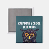 Canadian School Telecasts Magneet (Voorkant / Achterkant)