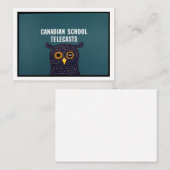 Canadian School Telecasts Notitiekaartje (Voorkant / Achterkant)