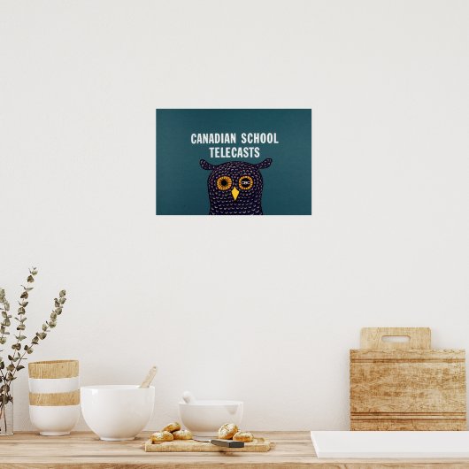 Canadian School Telecasts Poster (Keuken)