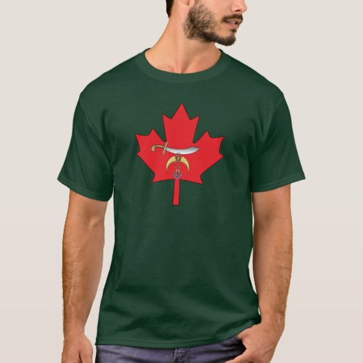 Canadian Shriner Mason T-shirt (Voorkant)