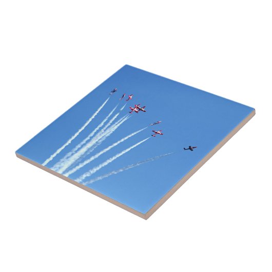 Canadian Snowbird Planes Tegeltje (Zijkant)
