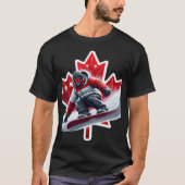 Canadian Snowboard Adventure T-shirt (Voorkant)