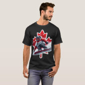 Canadian Snowboard Adventure T-shirt (Voorkant volledig)