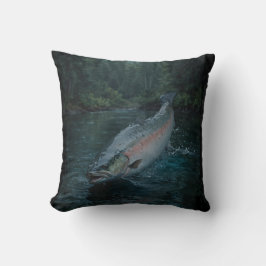 Canadian Steelhead Salmon Kussen