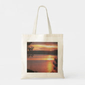 Canadian Sunset Canvas tas (Achterkant)