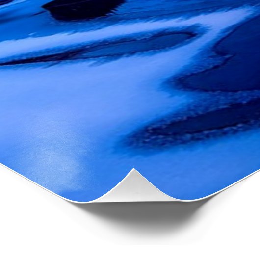 Canadian Sunset, landschapsfoto bij de schemering, Perfect Poster (Hoek)