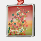 Canadian Sunset Metalen Ornament (Links)