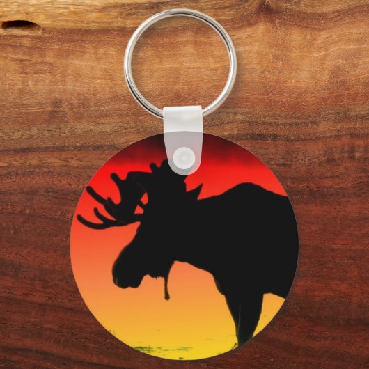 Canadian Sunset Sleutelhanger (Voorkant)