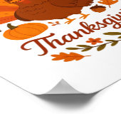 Canadian Thanksgiving Autumn Celebration Classic T Poster (Hoek)