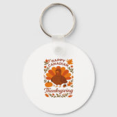 Canadian Thanksgiving Autumn Celebration Classic T Sleutelhanger (Voorkant)