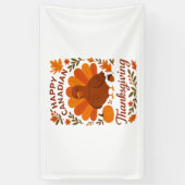 Canadian Thanksgiving Autumn Celebration Classic T Spandoek (Verticaal)