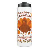 Canadian Thanksgiving Autumn Celebration Classic T Thermosbeker (Voorkant)