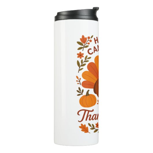 Canadian Thanksgiving Autumn Celebration Classic T Thermosbeker (Gedraaid links)