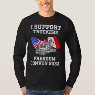 Canadian Trucker Support Canada T-shirt