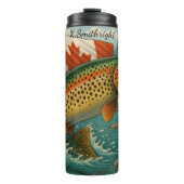 Canadian Vist Wildlife Outdoor Adventure Thermosbeker (Voorkant)