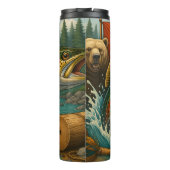 Canadian Vist Wildlife Outdoor Adventure Thermosbeker (Achterkant)