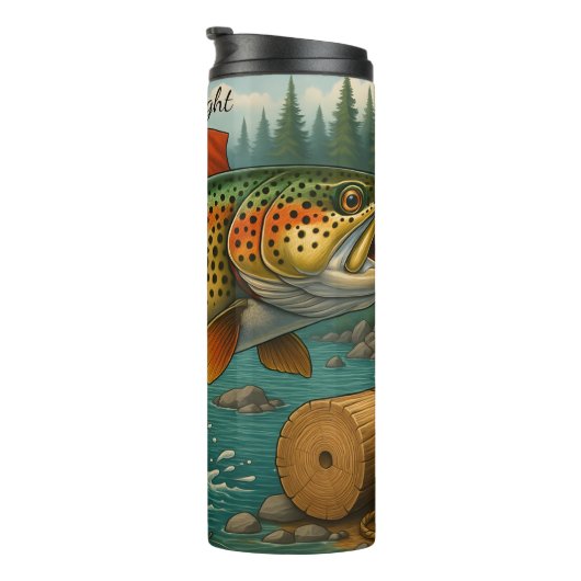 Canadian Vist Wildlife Outdoor Adventure Thermosbeker (Geroteerd rechts)