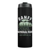 Canadian Wilderness – Banff Bear Illustration Thermosbeker (Voorkant)