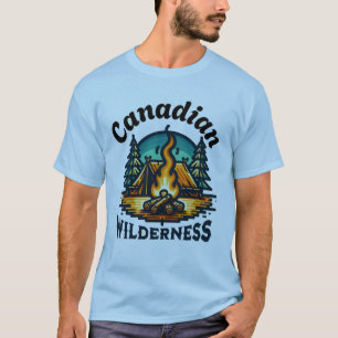 Canadian Wilderness Schattige / personaliseren T-shirt