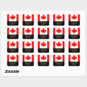 CANADIAN WOMEN ROCK VIERKANTE STICKER (Vel)