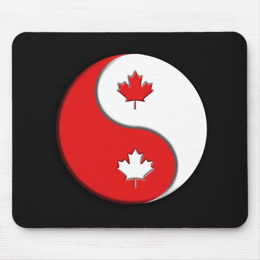 Canadian YinYang Muismat (Voorkant)