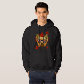 Canadian Yorkshire Terrier Maple Tree Leaf Canada Hoodie (Voorkant volledig)