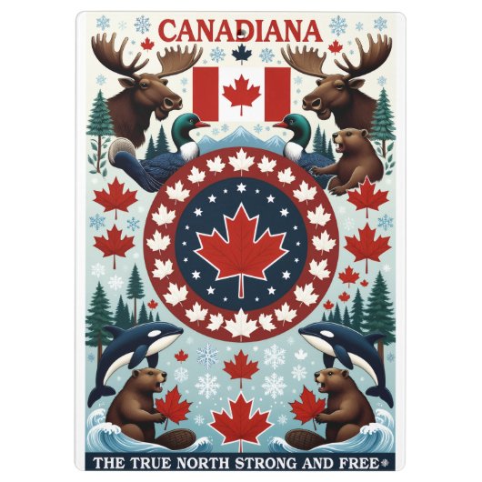 CANADIANA KLEMBORD (Achterkant)