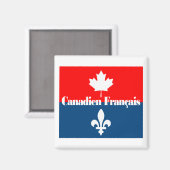 Canadien Francais 2 Magneet (Voorkant / Achterkant)