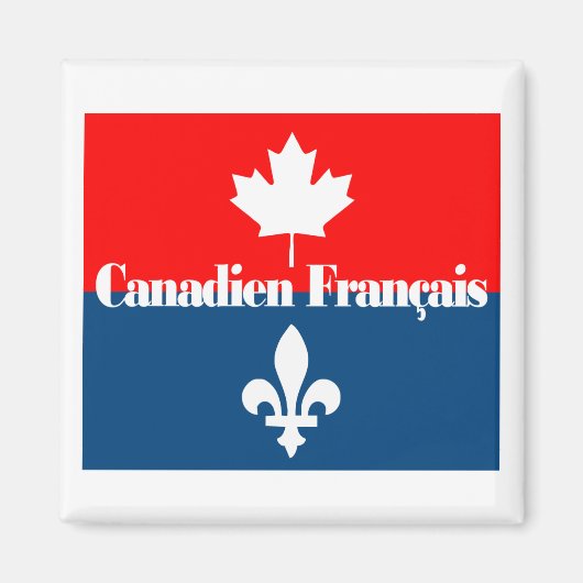 Canadien Francais 2 Magneet (Voorkant)